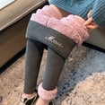 thumbnail image 5 of Nafuu Ladies Thermal Underwear Pants Solid Color Autumn Winter Warm Sports Yoga Fitness Mesh Cropped Thick Versions‌ Versatile Home‌ Long Johns, 5 of 9