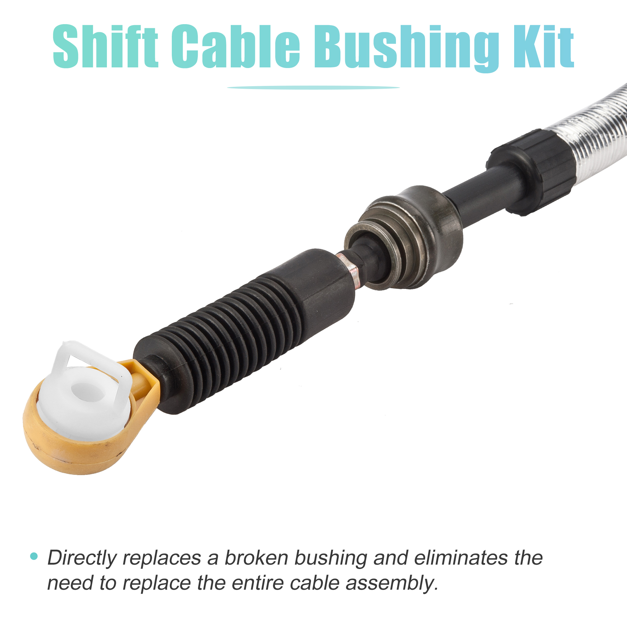 Unique Bargains Transmission Range Lever Cable Bushing for Chevrolet for GMC