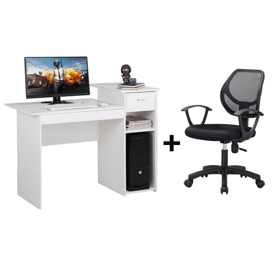 Yaheetech Ergonomic Mesh Computer Office Desk Task Midback