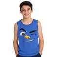thumbnail image 3 of CYRBOKO Boys Tank Tops, Casual Funny Holiday Sleeveless Kids Summer Tops Blue Size 6 T, 3 of 4