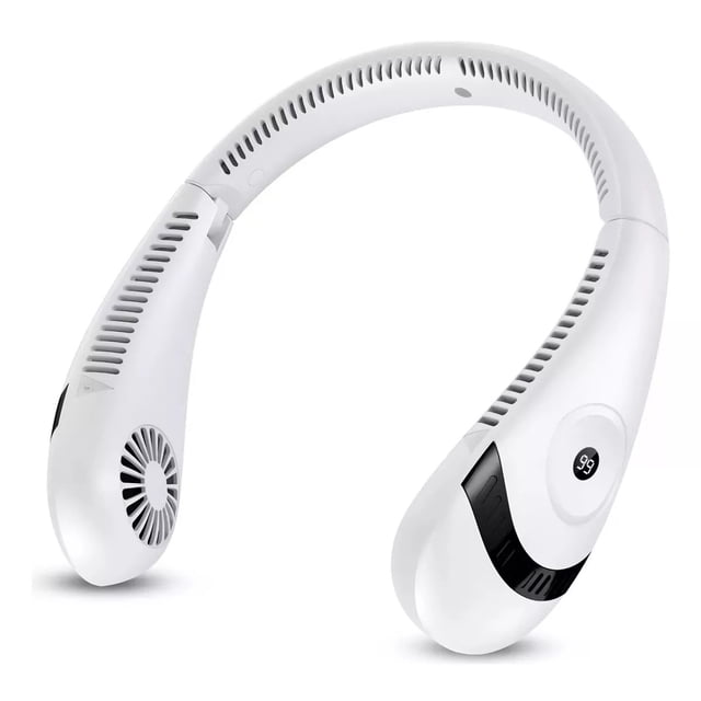 Ventilador De Cuello De 5000mah Usb Portátil