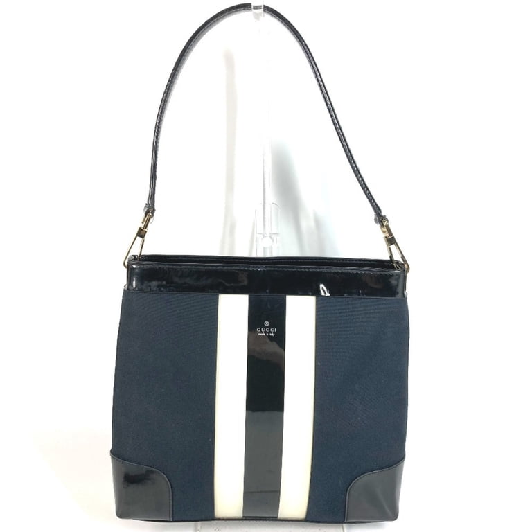 GUCCI ENAMEL LEATHER SHOULDER TOTE BAG Gucci Patent Leather Tote 