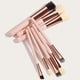 thumbnail image 5 of Set de 8 mini pinceles cosméticos para cejas y sombra de ojos, kits de pinceles de maquillaje, 5 of 6