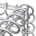 thumbnail image 6 of vidaXL 110.2" x 35.4" x 19.7" Silver Steel Garden Planter Box, 6 of 26