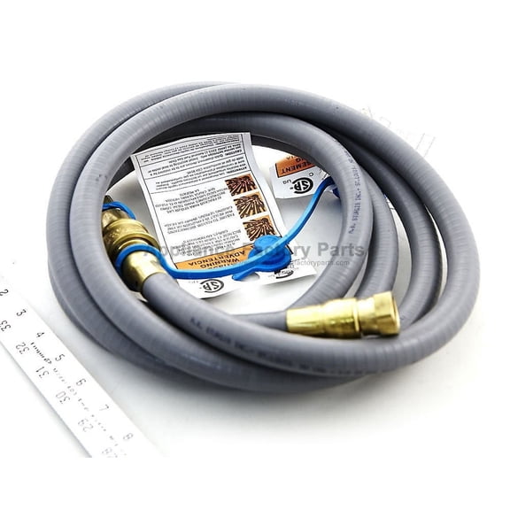 Appliance Factory Parts Natural gas hose 12 inch Genesis IIL 66349