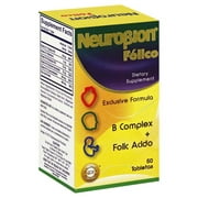 Neurobion Folico, 50 Tablets Vitamin B complex with Folic Acid Especially Formulated for Women