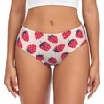 thumbnail image 1 of Fotbe Strawberry Calzones Estampados para Mujer – Ropa Interior de Algodón, Cómoda, Suave y Elástica-X-Large, 1 of 6