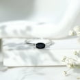 thumbnail image 4 of Rosec Jewels Marquise Black Onyx Promise Ring - East West Ring for Women - AAA Quality Certified - Ready to Gift, 10K White Gold, US 10.50, 4 of 9