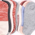 thumbnail image 3 of Lucky Brand Women's 9 Pack Random Knit Block No Show Socks Natural 9/11, 3 of 3