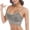 Grey, variant on Lace Bras for Women Lightweight Racerback Longline Bralettes Camisole Bra Everyday Bra