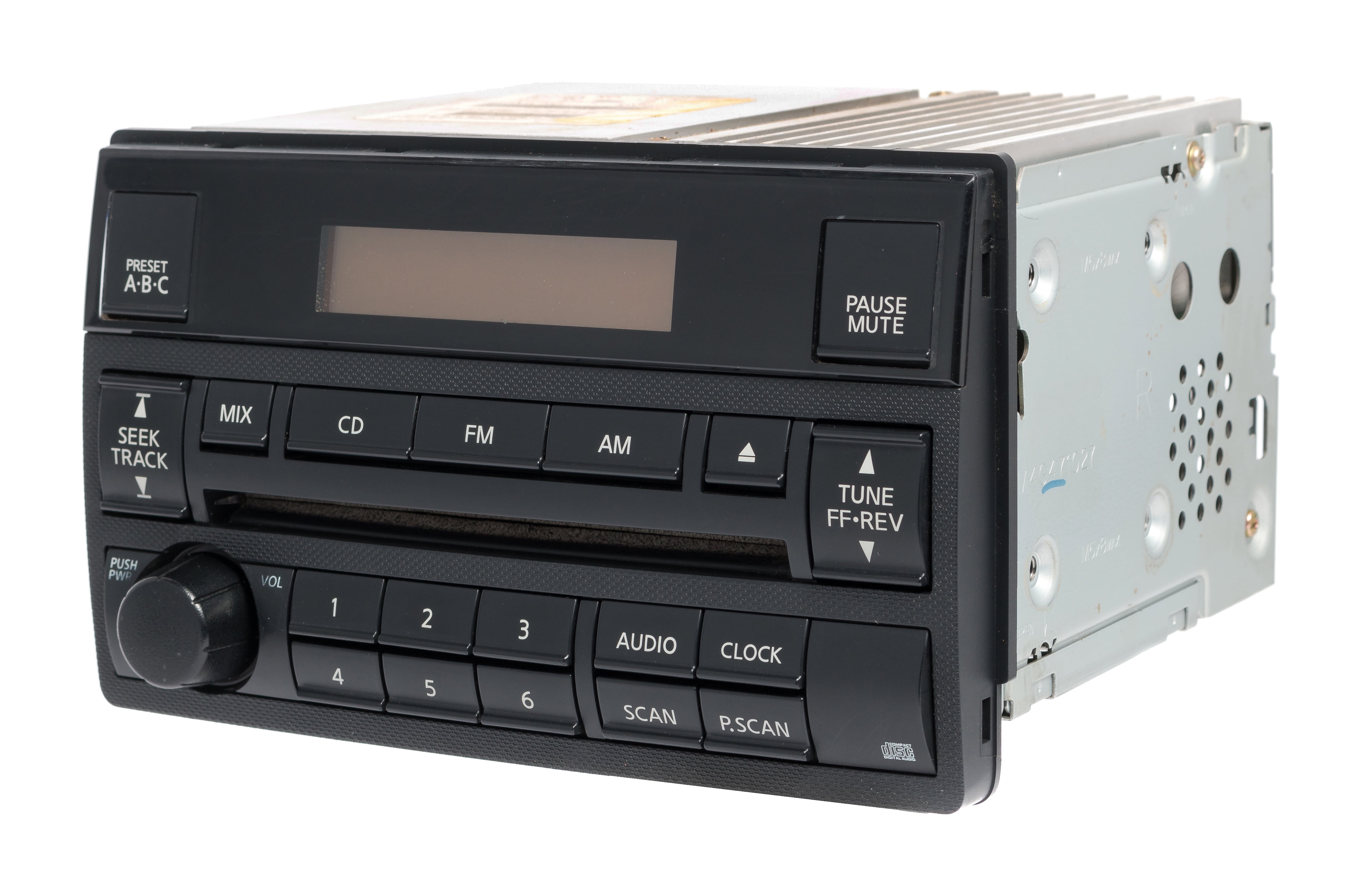 Restored 20052006 Nissan Altima AM FM Radio SingleDisc CD Player Part Number 28185ZB00B (Refurbished)