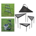 thumbnail image 3 of ligera de red triangular, de camping, para acampar al , mochilero, , parrilla de picnic, 3 of 9