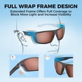 thumbnail image 4 of Gafas deportivas polarizadas KastKing Huzzah para hombres y mujeres, 4 of 6