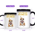 thumbnail image 4 of Happy New Year Bulldog Welcome 2025 Balloon Firework Party Heat Color Changing Mug Dog Lover Gifts Idea Magic Coffee Mug - 01014, 4 of 4