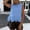 Light Blue, variant on Womens Crochet Crop Tank Tops Sleeveless Fringe Crew Neck Camisole Tops Trendy Boho Knit Summer Sweater Vest