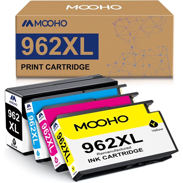 Mooho 962 XL Ink Replacement for HP 962 Ink Cartridges for OfficeJet