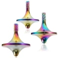 thumbnail image 1 of Vogacara 3 unids/set giroscopio rodante equilibrado y suave juguetes giratorios de acero inoxidable de Metal de cobre duradero Juguetes, 1 of 6