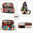 thumbnail image 3 of MZTYSGL Crossbody Bag Women Multicolor, Leather Handbag Colorful Purses (Multicolour5), 3 of 6