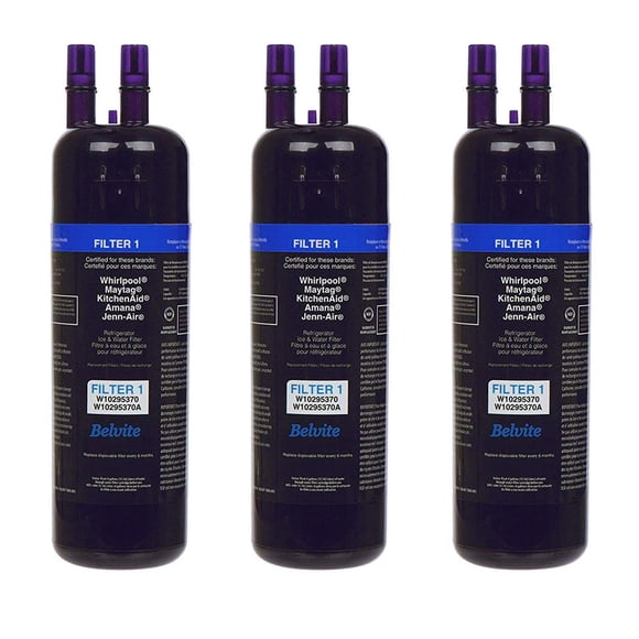W10295370a Water Filter Compatible with Whirlpool Refrigerator Water Filter 1,W10295370,EDR1RXD1,P4RFWB,Kenmore 46-9081,
