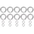 thumbnail image 1 of Birds Foot Rings, High Hardness and Strength Ankle Rings Easy Wearing and Opening  Anklet Move Freely Parrots Leg Rings Birds Anklet Accessories, 1 of 7