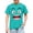 Mint Green, variant on Boys Funny Graphic T Shirts- Crewneck Short Sleeve Cotton Soft Kids Summer Tees Blue Size 6