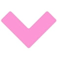 thumbnail image 1 of LiteMark 6 Inch Pink Angle Decal Stickers for Floors and Walls - Pack of 20, 1 of 1