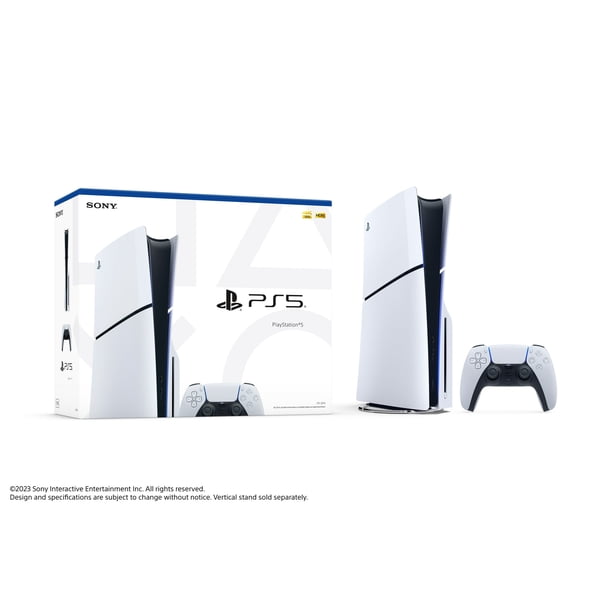 Sony PlayStation 5 (PS5) Newest Slim Disc Console with 1 TB