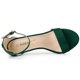 thumbnail image 4 of Sandalias De Tacón De Aguja Allegra K Gamuza Correa De Tobillo Verde 40, 4 of 7
