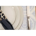 thumbnail image 2 of 10 Strawberry Street Coupe Silver Line Porcelain Soup Plate Set of 6, 2 of 6
