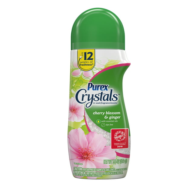 Purex Crystals In-Wash Fragrance and Scent Booster, Cherry Blossom 