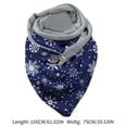 thumbnail image 4 of Chales Bufandas Botón Elegante Moda Cálido Suave Moda Pashmina Capa gris y azul marino Zulema Chales envuelven las bufandas, 4 of 5