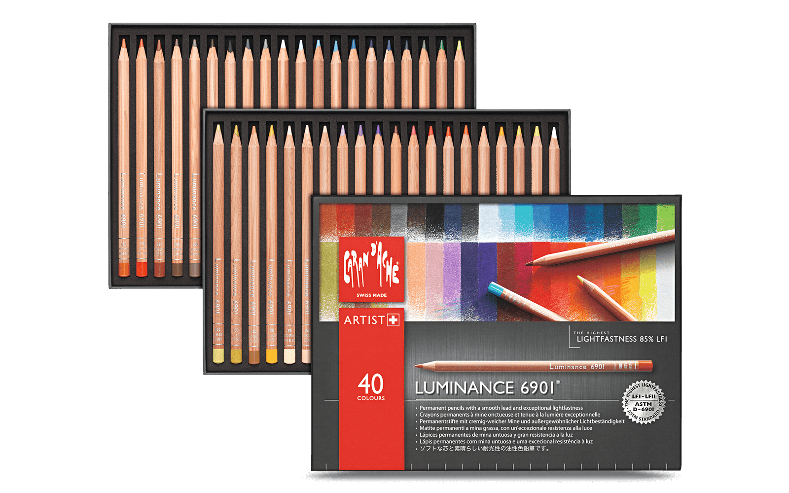 Caran d'Ache Luminance Pencil Dark Flesh 5%