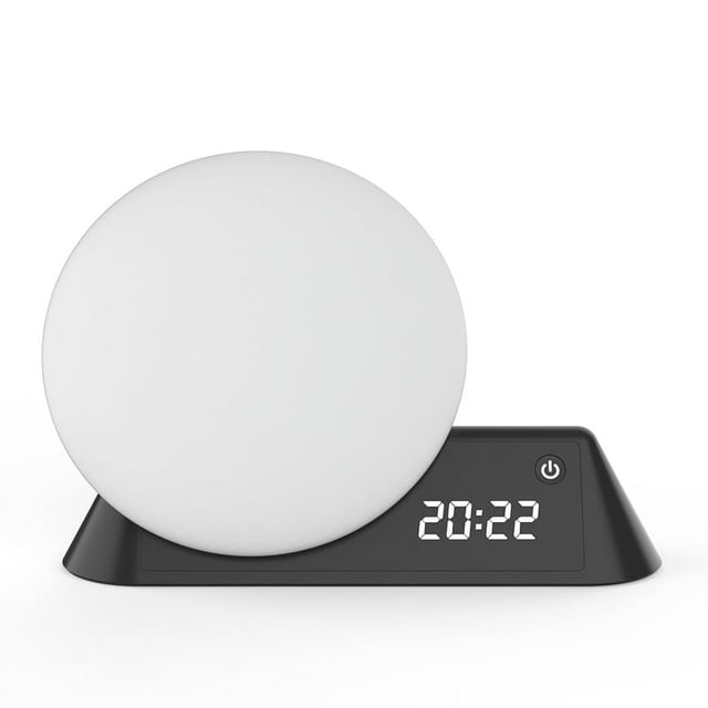 10 colores Control inteligente LED Vertical lámpara de ambiente colorida lámpara de noche despertador de ruido blanco para niños alrededor de 266*200*90mm Sincero Electrónica