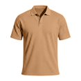 thumbnail image 6 of Yungyresw Men's Casual Polo Shirts Summer Short Sleeve Textured Polo Shirt Collared Business Tops, 6 of 8
