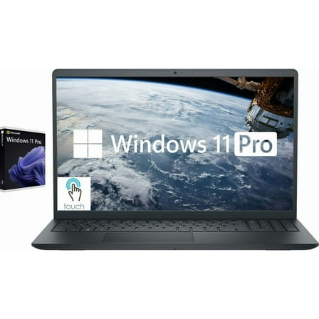 Dell Inspiron 15 3535 2025 Business Laptop 15.6" FHD Touchscreen AMD Ryzen 5 7530U 32GB DDR4 2TB SSD AMD Radeon Graphics Wi-Fi 5 Windows 11 Pro