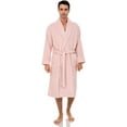 thumbnail image 3 of Men's Robe, Turkish Cotton Terry Shawl Bathrobe, 3 of 5