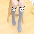 thumbnail image 5 of CPNG Kids Toddler Girl Knee High Socks Long Tube Socks Pure Cotton Sockings Cute Cartoon Animal Over Calf Stockings Thigh High Boot Socks, 5 of 7