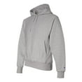 thumbnail image 2 of Champion Mens Reverse Weave Fleece Hoodie, S, Oxford Gray, 2 of 4