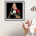 thumbnail image 3 of Cuadros Decorativos Pintura de diamante 5D DIY de serie de letras cuadro de Wdftyju mosaico de taladro redondo completo Kit de pared regalo del Día de San Valentín manualidades decora, 3 of 9