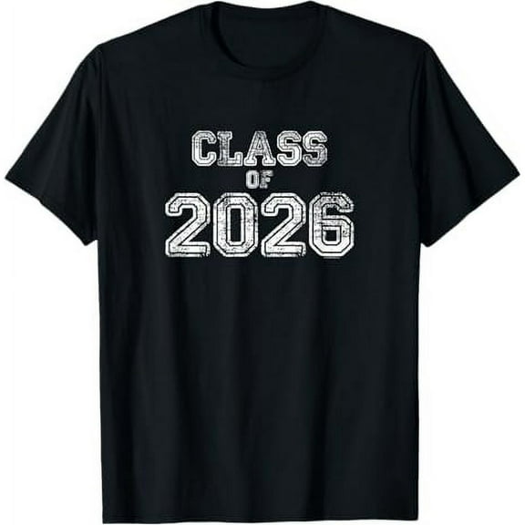 Class of 2026 | Senior 2026 Graduation Vintage School Spirit T-Shirt