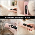 thumbnail image 4 of KONTONTY Rechargeable Electric Pet Hair Clipper Low Noise Dog Grooming Trimmer Kit For For Home Use And Stress Grooming, 4 of 8