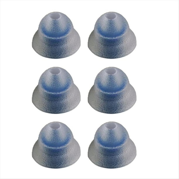 3 Pares de Tapones para los Oídos de Diámetro Estrecho, con Aislamiento de Ruido, para Auriculares Internos, Accesorio de Silicona con Aislamiento de Ruido L