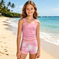 thumbnail image 2 of Teen Girls Swimsuits Girls Swimsuit With Shorts Two Piece Set Bathing Suit Girls Clothes Size 13-14 Years, 2 of 4