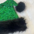 thumbnail image 3 of Oalirro Sequin Santa Hat, Christmas Hats for Women Or Men, Soft Adults Holiday Hat for Santa Claus Party Supplies Gifts for New Year Headwear, 3 of 9
