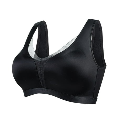 Summer Savings Akafmk Plus Size Womens Bras  Push Up Bras for Women  Women s Nursing Bra Maternity Sleeping Underwear Large Size Large Cup No Underwear Women Daily Bra Black L
