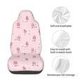 thumbnail image 4 of Disketp Poodle Dog rint Car Seat Covers Universal Front Seat Coves for Car Accessories ,Padded Car Covers for Automotive, SUV, Truck, and Van, 4 of 5