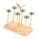 thumbnail image 4 of Escurridor de tazas con base antideslizante, ahorra espacio y organizador para botellas de agua, ideal para mostrador, cafetería, hogar y bar., 4 of 9