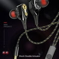 thumbnail image 3 of Replacement for iPhone/Samsung 3.5mm In-Ear Wired Earphone Super Bass Built-in Microphone Music Earbuds, 3 of 9