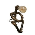 thumbnail image 1 of Copper Industrial Water Pipe Metal Table Lamp, 1 of 1