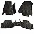thumbnail image 3 of Custom Fit [Made in USA] All Weather Heavy Duty Full Coverage Floor Mat Floor Protection [Front and Rear] for 2020 2021 Mercedes Benz GLE Class GLE400 4Matic 5 Seater - Black Single Layer, 3 of 4